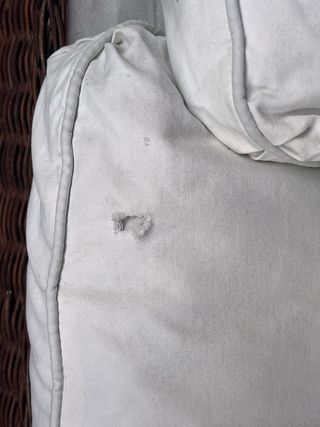 Conjunto Muebles Jardín Mimbre Natural