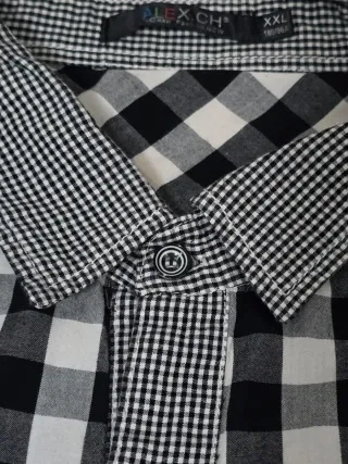 Camisa de cuadros hombre XXL. 2,40 EUROS