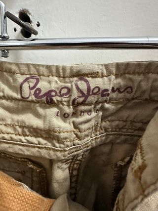 Pantalones Cargo Pepe Jeans Beige