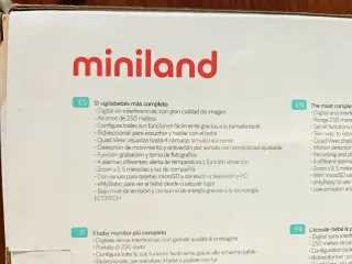 Vigilabebés Miniland Digimonitor 3.5