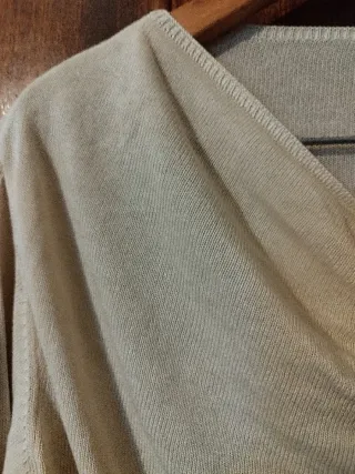 Crop top manga larga talla curvy