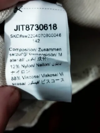 Crop top manga larga talla curvy