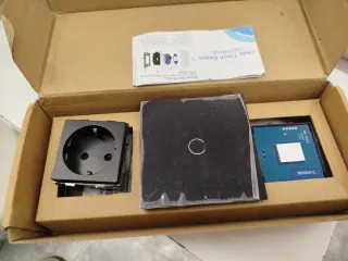 Interruptor Táctil Inteligente Negro