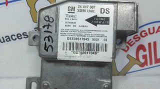 Opel 799458 centralita airbag 24417007 corsa blue