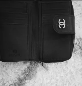 Cartera Chanel Negra Acolchada