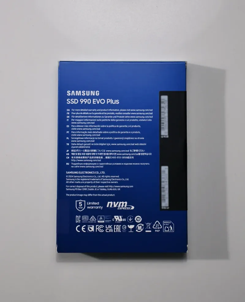 SSD Samsung 990 EVO Plus M2 NVMe 2TB NO NEGOCIABLE afbeelding 3