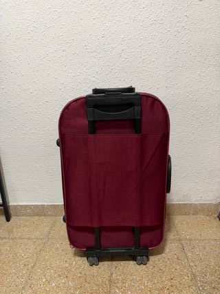 Maleta mediana grande roja
