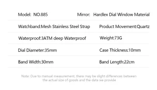 Reloj Poedagar Hombre Azul y Dorado