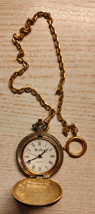 Orologio da tasca vintage. Da rosa.