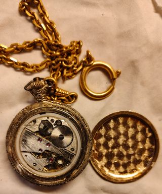 Orologio da tasca vintage. Da rosa.