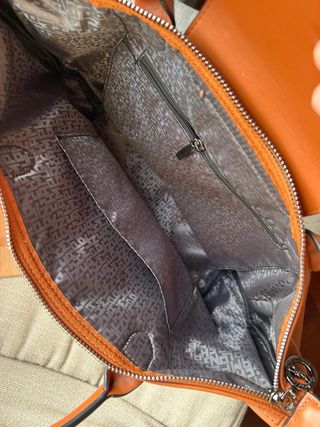 Bolso Longchamp Marrón Piel