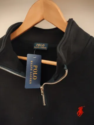 Sudadera Polo Ralph Lauren Negra Talla M azul oscu