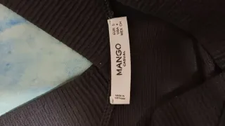 Vestido negro sin mangas