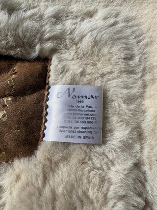 Chaqueta de ante con borrego