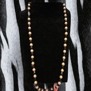 Collar perlas bicolor Mallorca