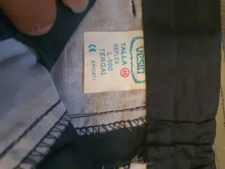 Ropa de trabajo Velilla Negra y Amarilla