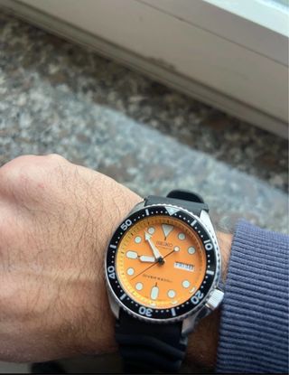 Orologio Seiko Automatico Arancione