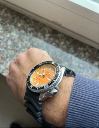 Orologio Seiko Automatico Arancione