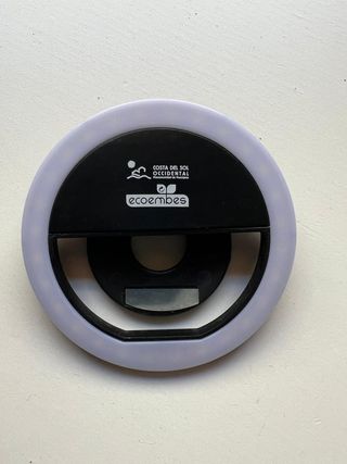 Luz LED selfie circular móvil