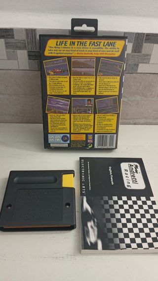 Mario Andretti Racing CIB Completo Mega Drive