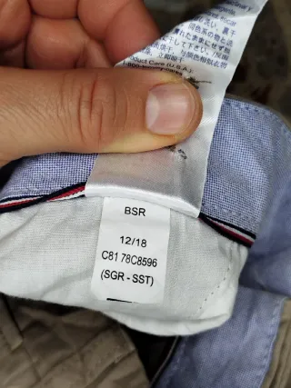 Pantalone uomo Tommy Hilfiger beige