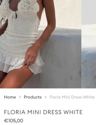 Vestido halter brillo