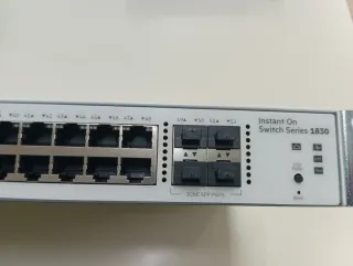 Switch HP Aruba 48p 1gb 1830 Nuevo + Latiguillos