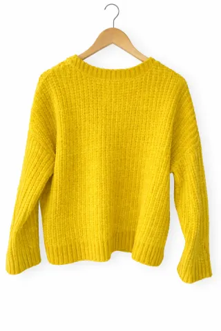 Jersey chenilla de Stradivarius