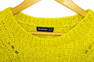 Jersey chenilla de Stradivarius