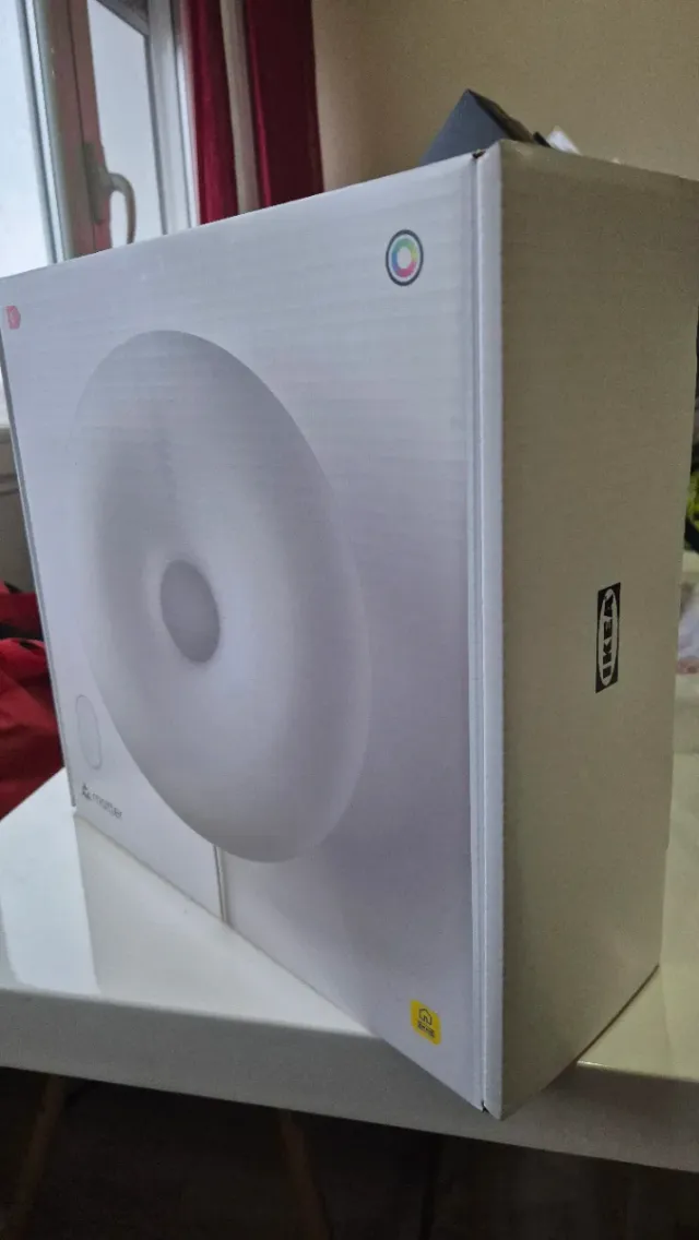 Lámpara Varmblixt Ikea Blanca