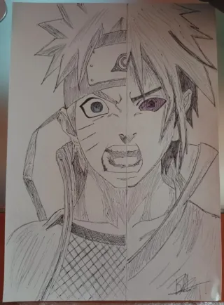 Dibujo Fan Art Hecho a Mano