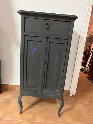 Mueble consola madera antiguo