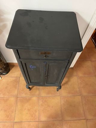 Mueble consola madera antiguo