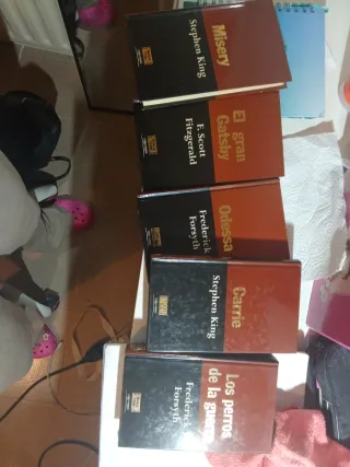 Cinco libros de novelas de cine