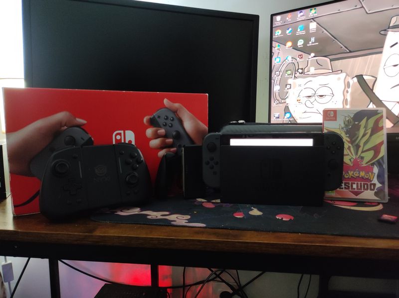 Pokemon Escudo+Nintendo Switch + NYXI + 128GB afbeelding 4