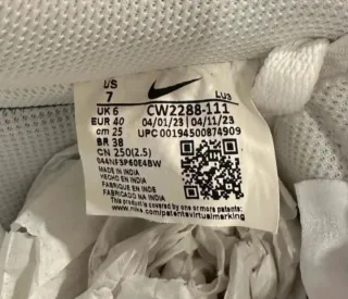 Nike Air Force 1 Blancas Talla 40