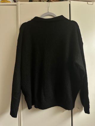 Jersey de punto negro