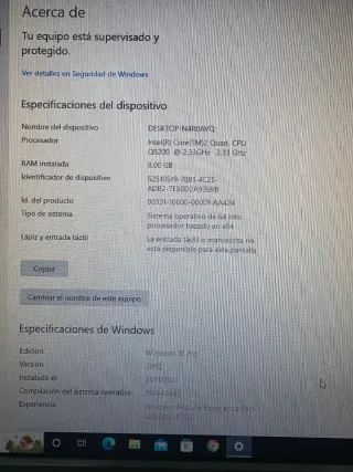 PC Sobremesa Intel Quad Core