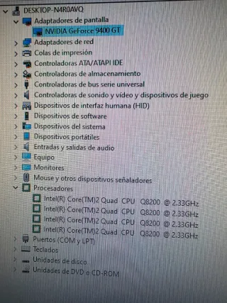 PC Sobremesa Intel Quad Core