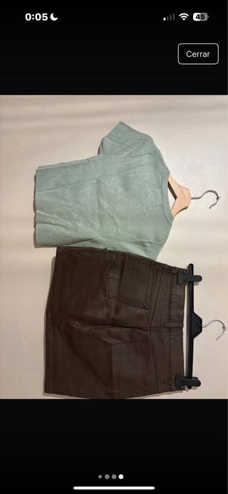 Conjunto Primark Falda y Camiseta