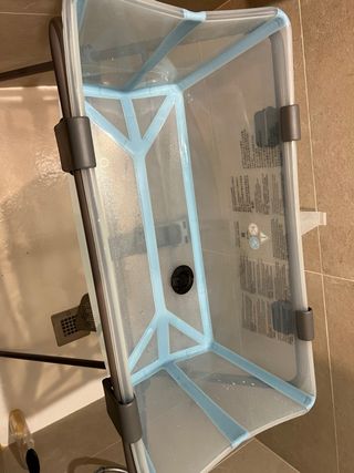 Bañera bebé y soporte plegable