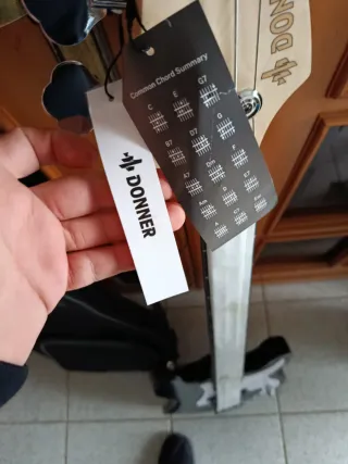 Basso Donner nero con custodia