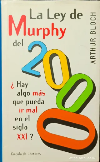La ley de Murphy del 2000: ¿hay algo más que pu...