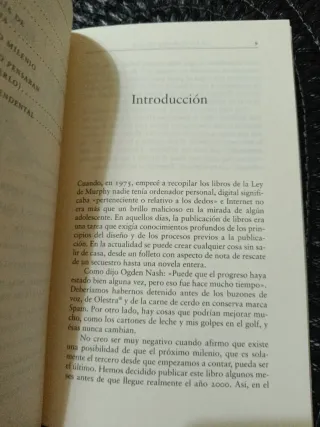 La ley de Murphy del 2000: ¿hay algo más que pu...