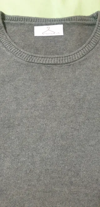 Jersey verde mujer talla única