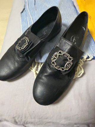 Zapatos fallero negros talla 38