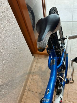 Bicicleta Monty Spirit Blanca y Azul