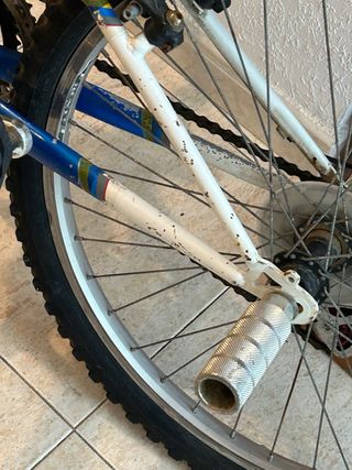 Bicicleta Monty Spirit Blanca y Azul