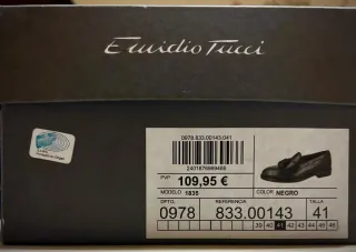 Zapatos Emidio Tucci Talla 41 Nuevos