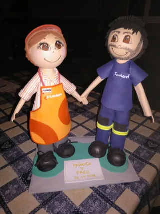 Muñecos personalizadas hechas a mano